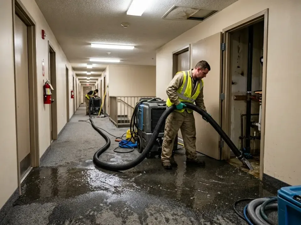 multi-unit-apartment-hallway-f-005 — frequently asked questions, Emergency Burst Pipe Water Extraction & Removal in Edgemere…